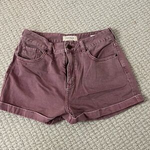 PacSun Women's Dusty Pink Jean Shorts